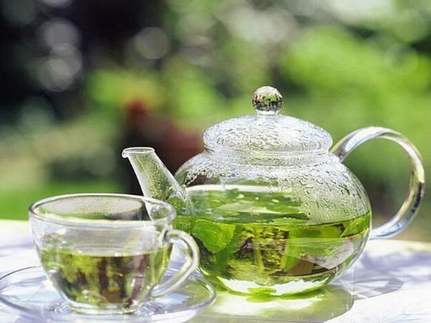 té verde para aumentar a potencia