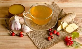 Bebidas de xenxibre para aumentar a potencia